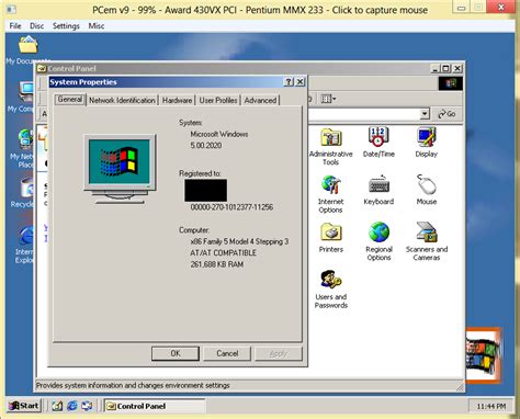 pcem windows 2000